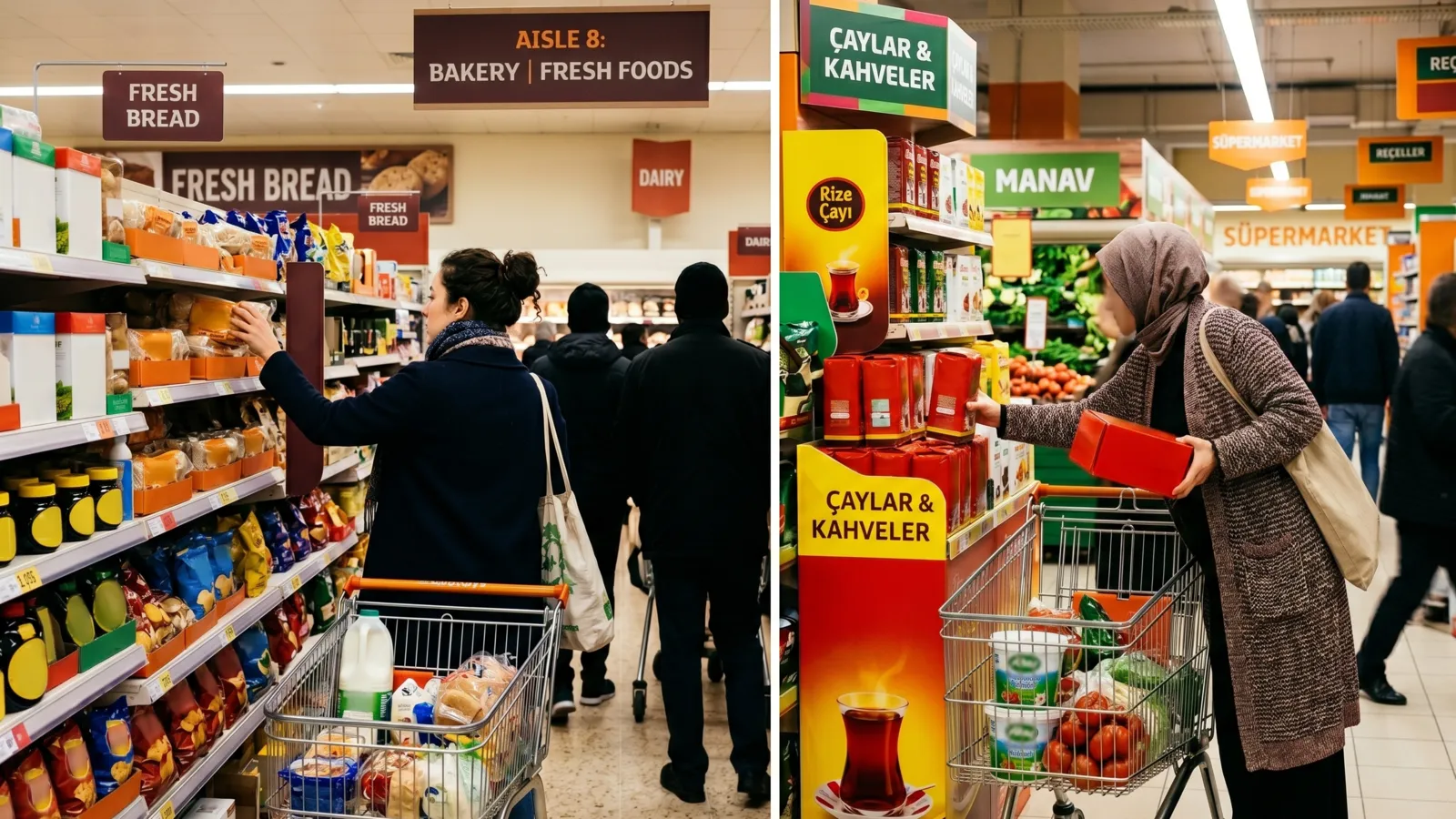 İstanbul, market sepetinde Londra’yı geçti: Temel gıda yüzde 62 daha pahalı!